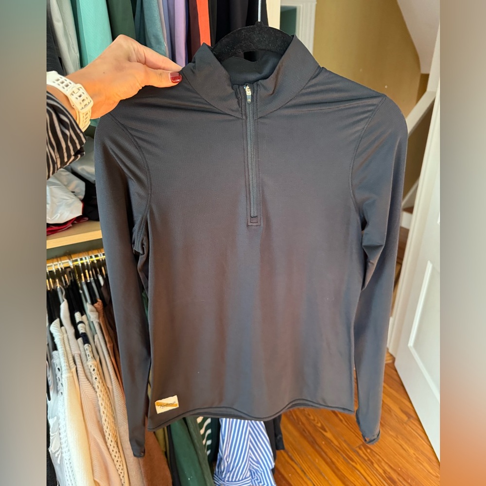 Tracksmith Twilight Quarter Zip - XS - Black